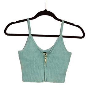 Crop Top, M/L, Blue